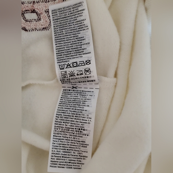 GAP Size XL White Drawstring Sweatpants With Embroidered Logo - Picture 4 of 14